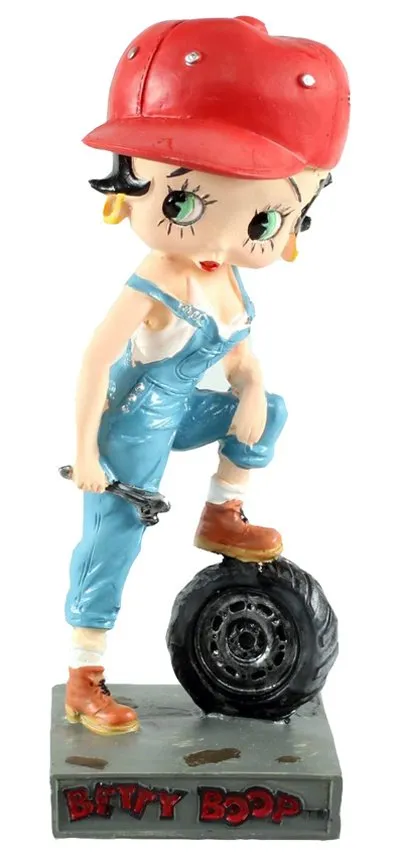 Betty Boop Mécanicienne