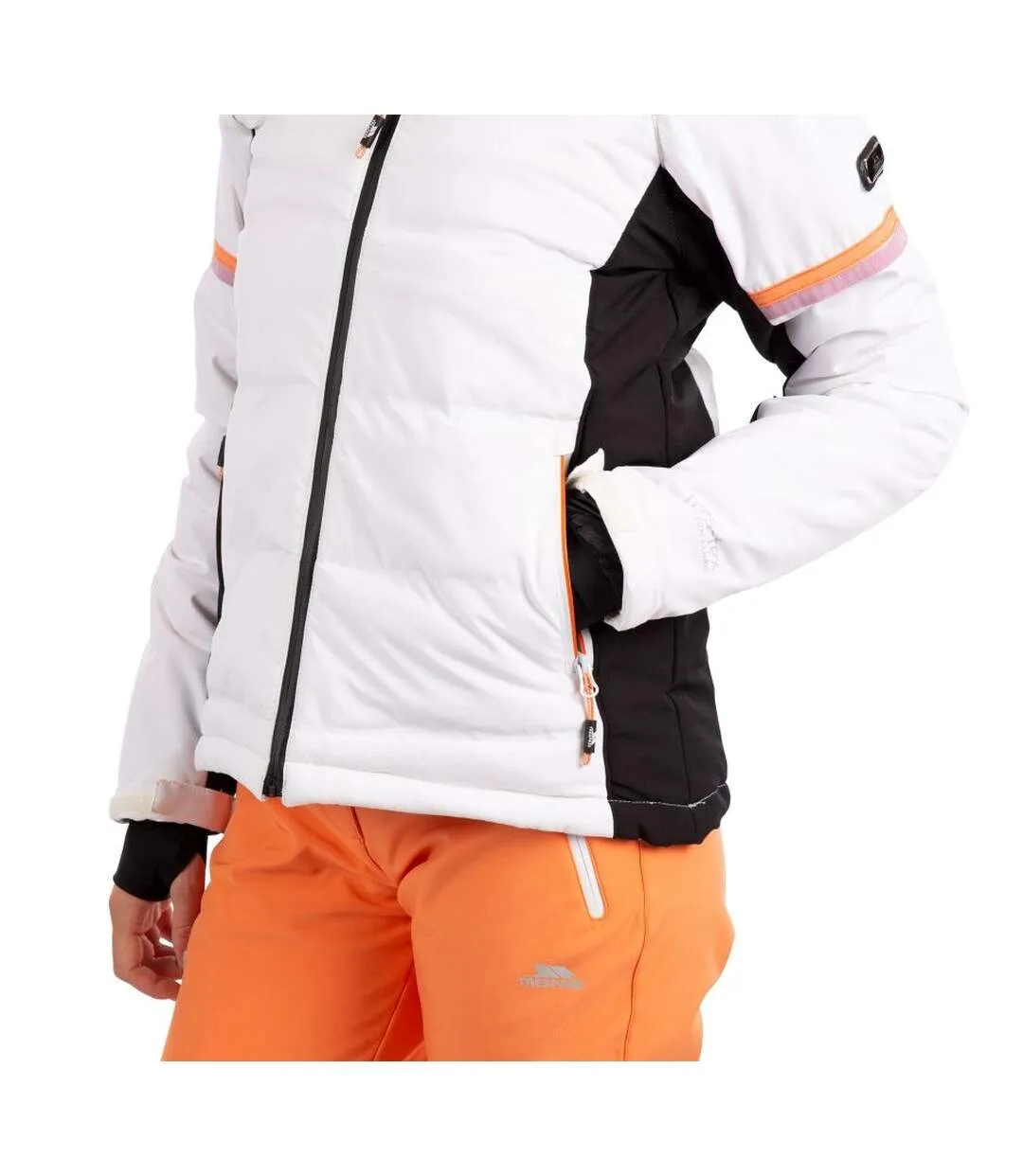Blouson de ski ceremony femme blanc Trespass