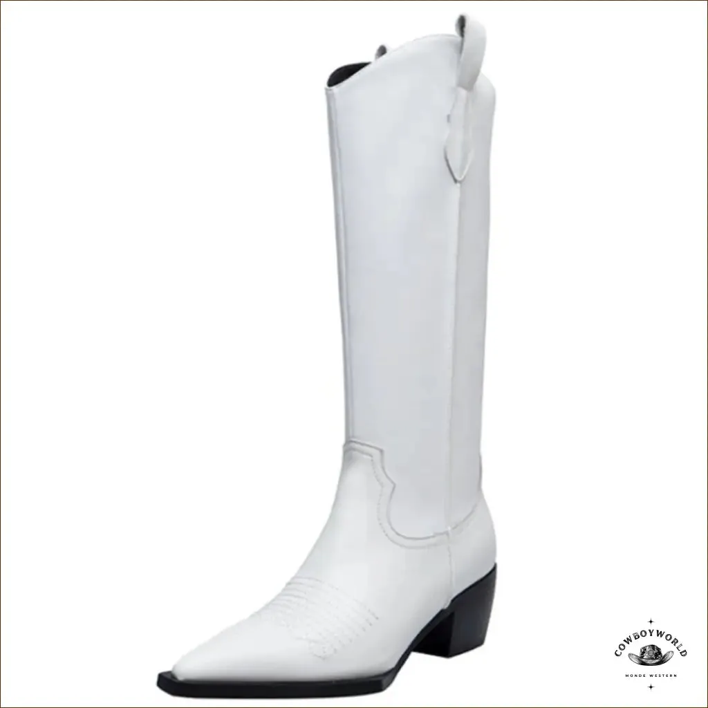 Bottes Style Cowboy Femme
