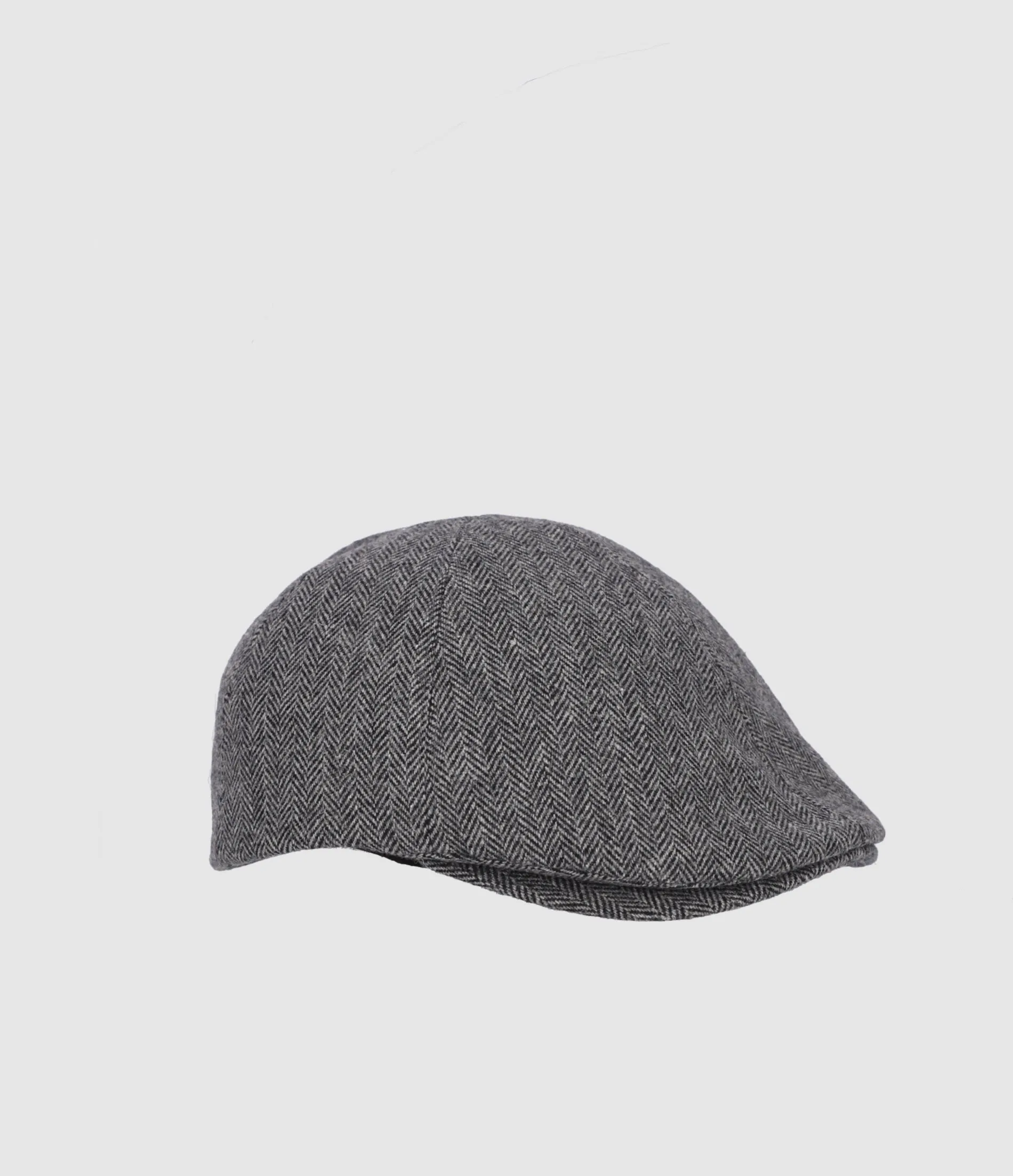 Casquette chevron grise