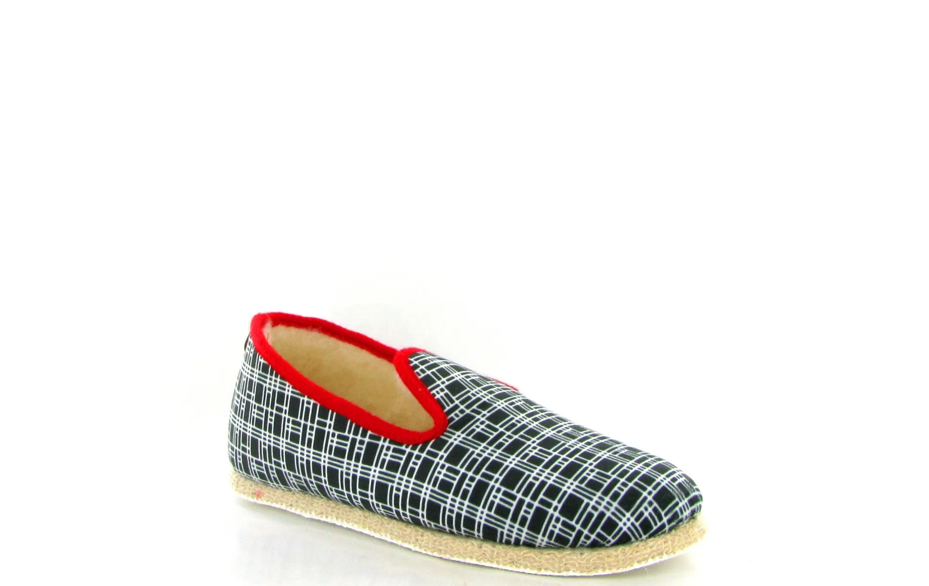 Chausse mouton charentaises archy noir