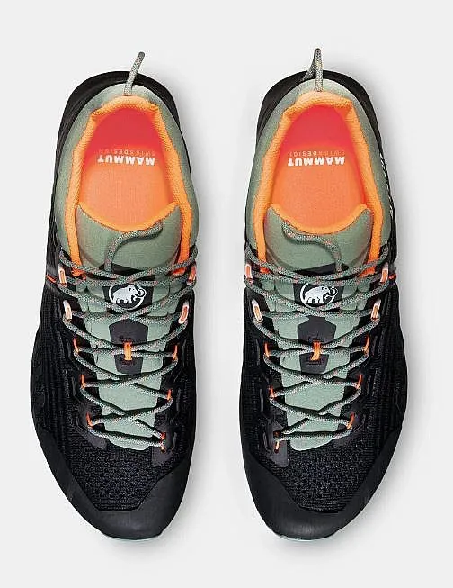 chaussures Mammut Alnasca Knit III Low - Black/Jade - men´s