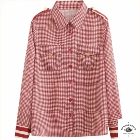 Chemise à Carreaux Femme Style Country