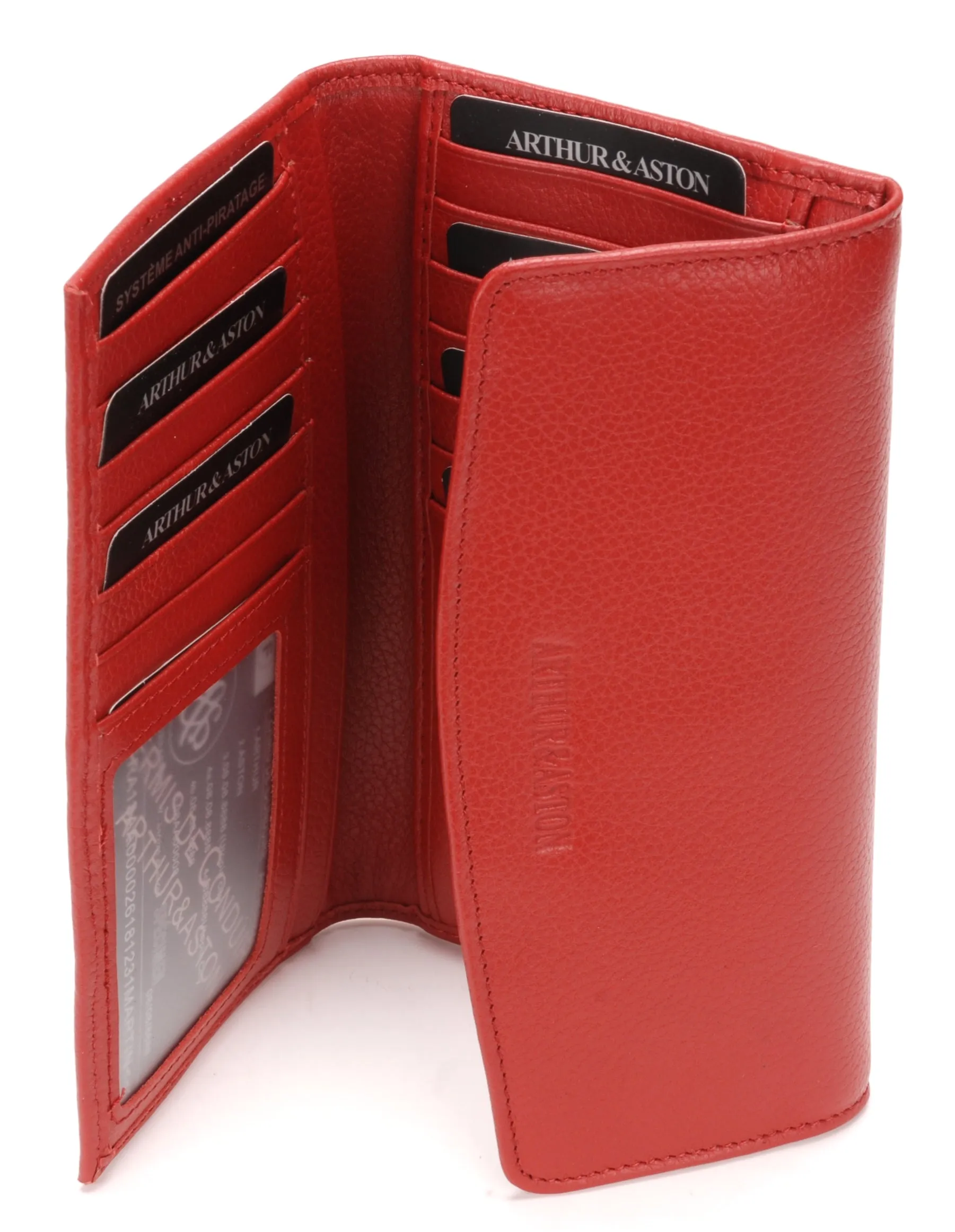Compagnon cuir rouge