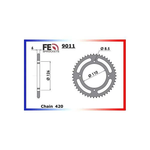 COURONNE ACIER KX.65 '00/09 47 420
