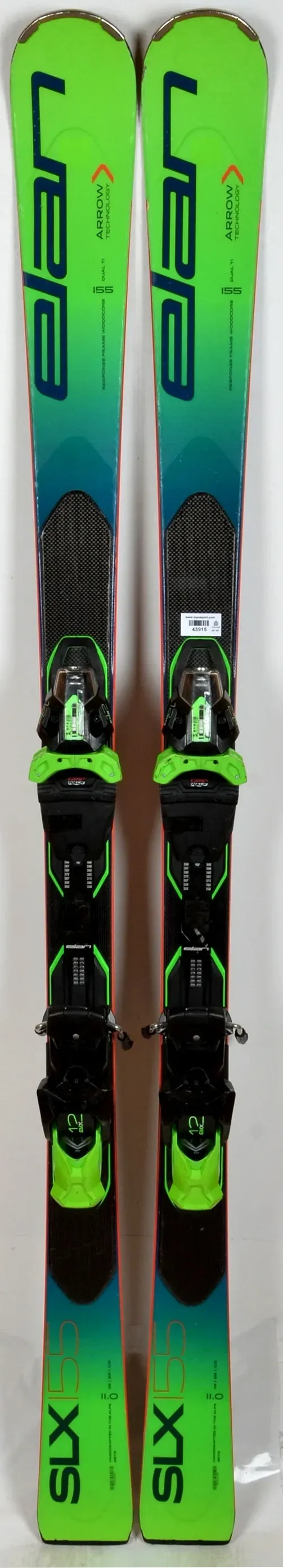 Elan SLX FUSION green / black - skis d'occasion