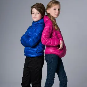 Enfant de 8 à 14 ans | Doudoune Ultra Légère à Capuche | Duvet | 11 Coloris