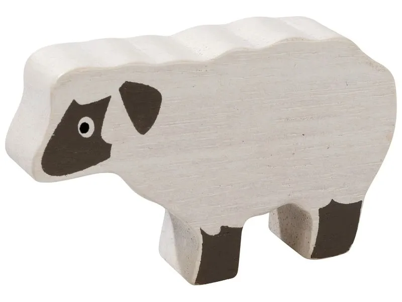 FIGURINE EN BOIS MOUTON