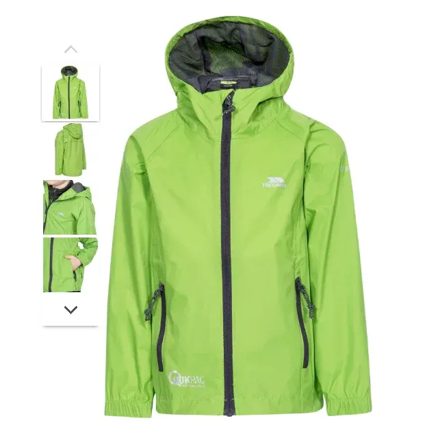 Imperméable Trespass Qikpac Enfants