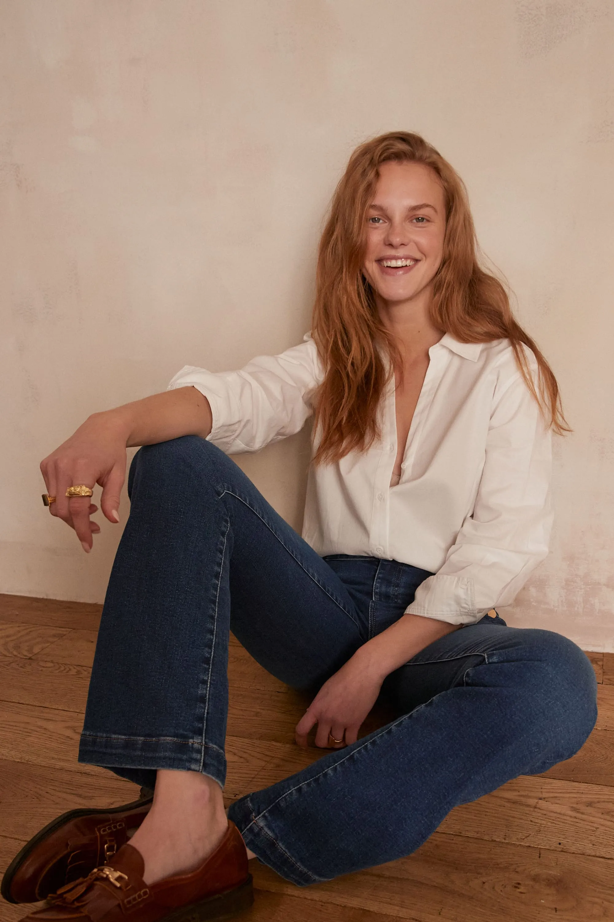 Jean flare NINON COTTON | Maison 123