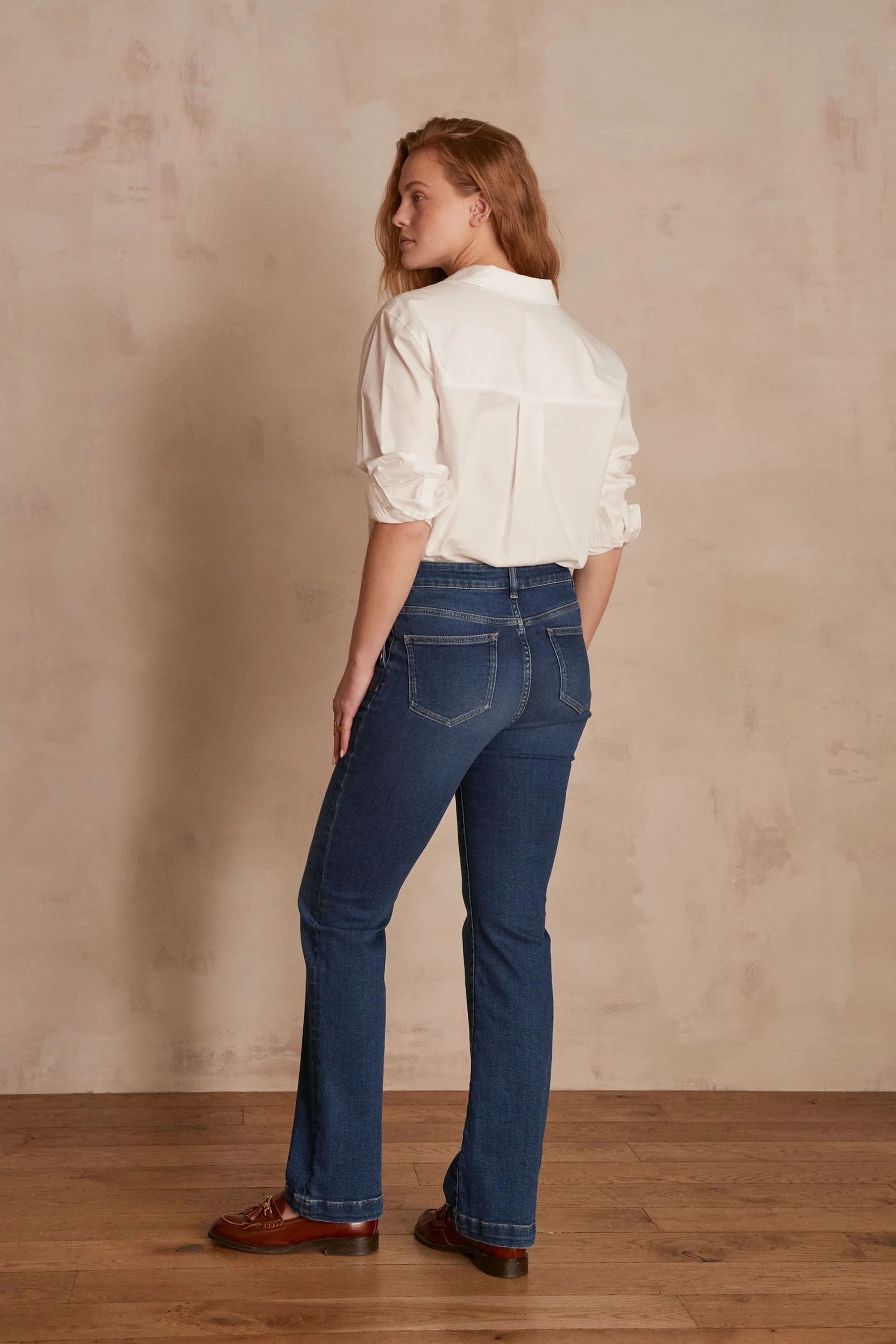 Jean flare NINON COTTON | Maison 123
