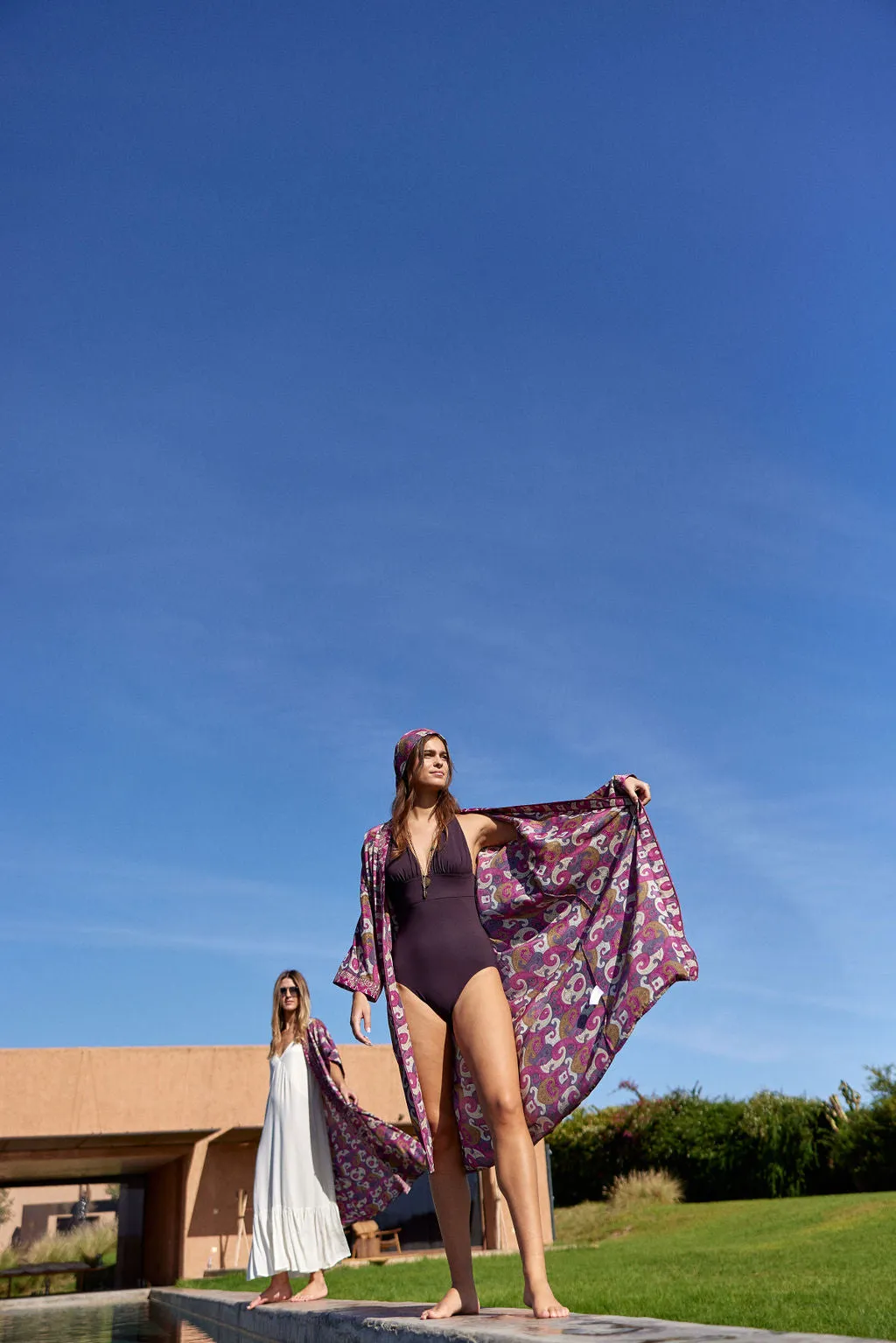 KIMONO LONG MANCHES LONGUES KIARA