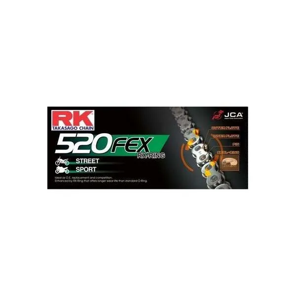 KIT CHAINE FE KX.500 '83 14X43 RX/XW.SR