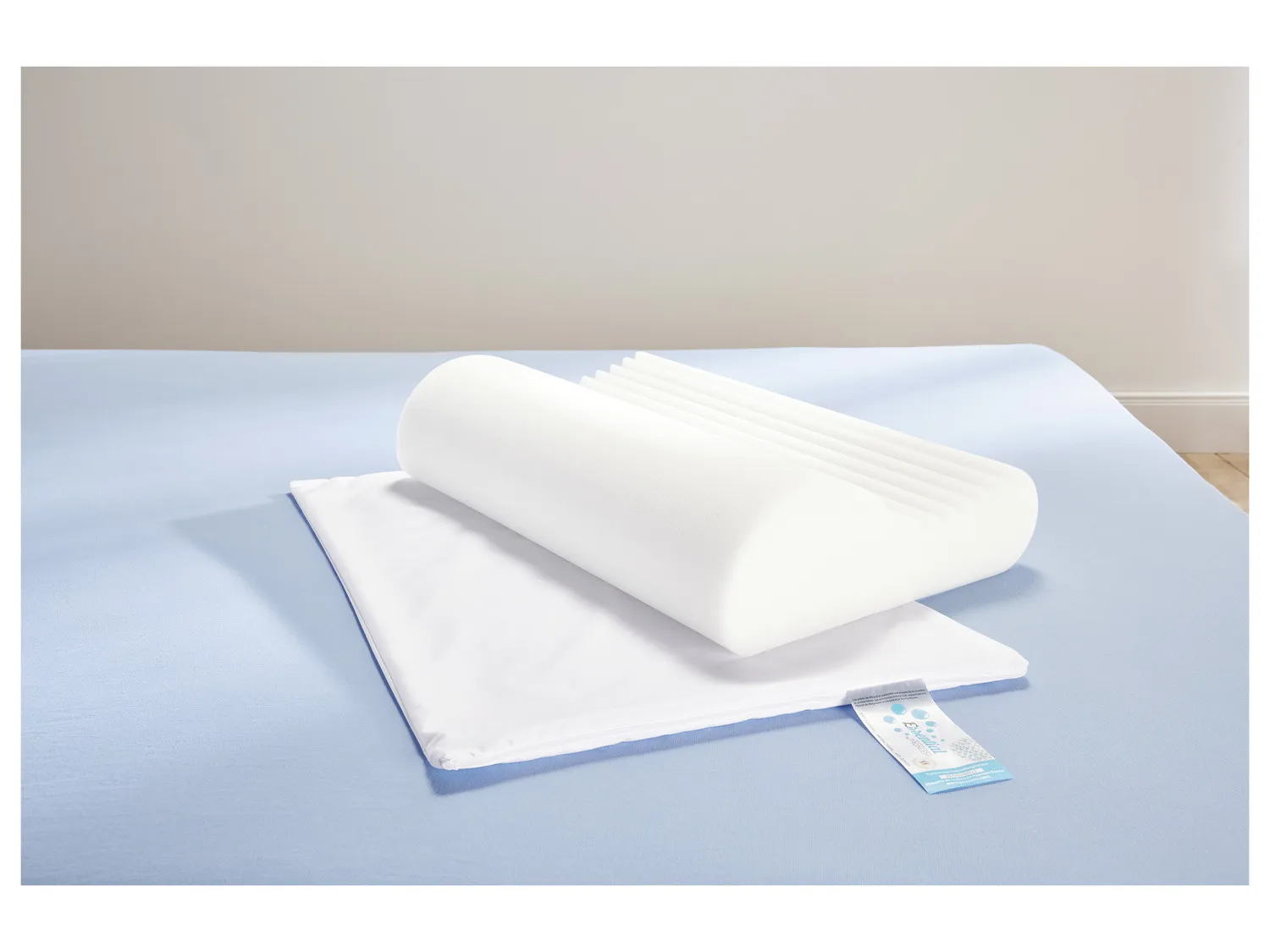 LIVARNO home Oreiller cervical anti-acariens, 35 x 55 cm