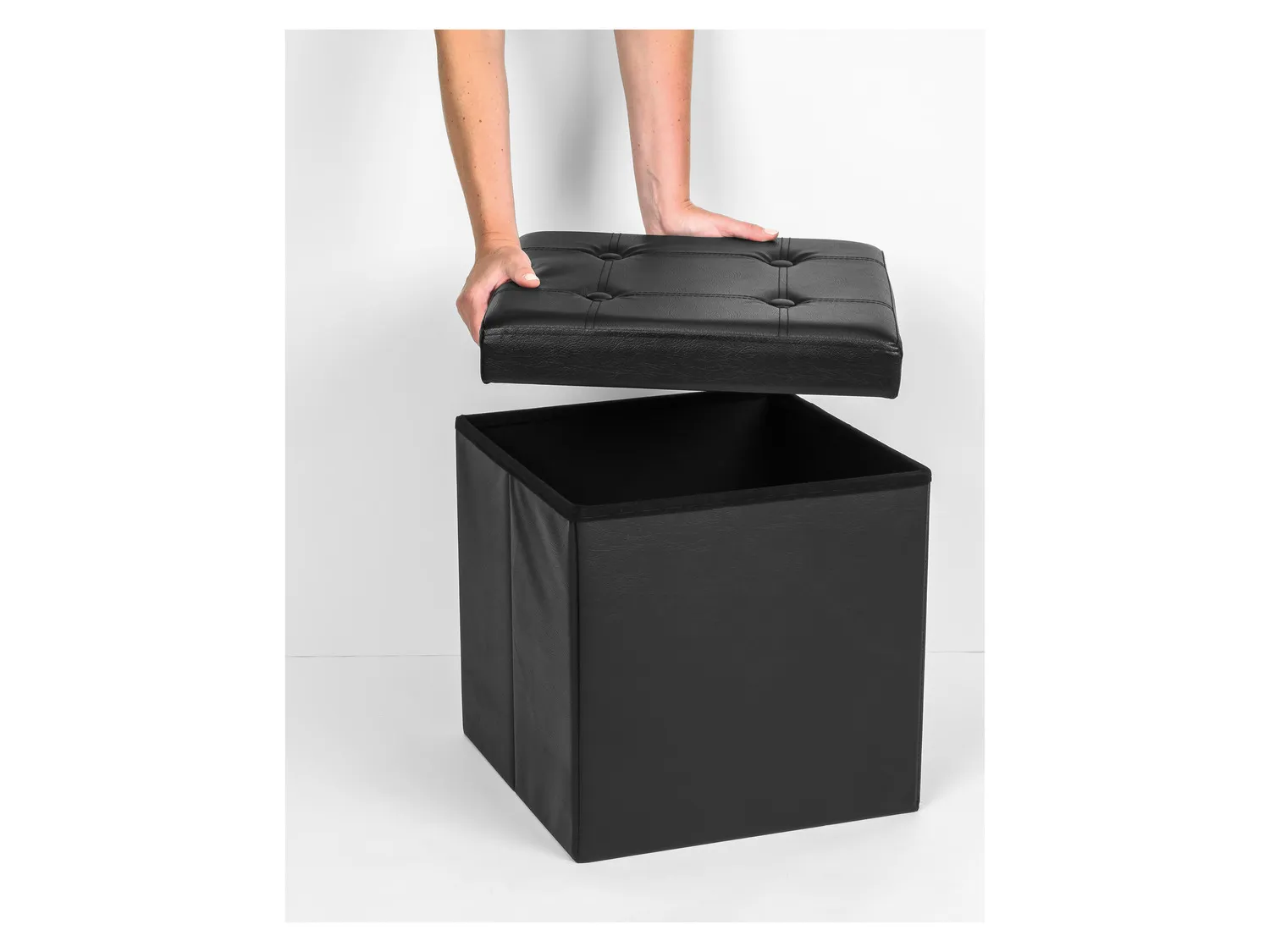LIVARNO home Pouf coffre, 47 L