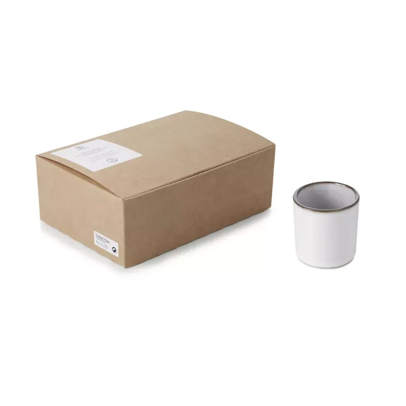 Lot de 6 tasses espresso en céramique Caractere