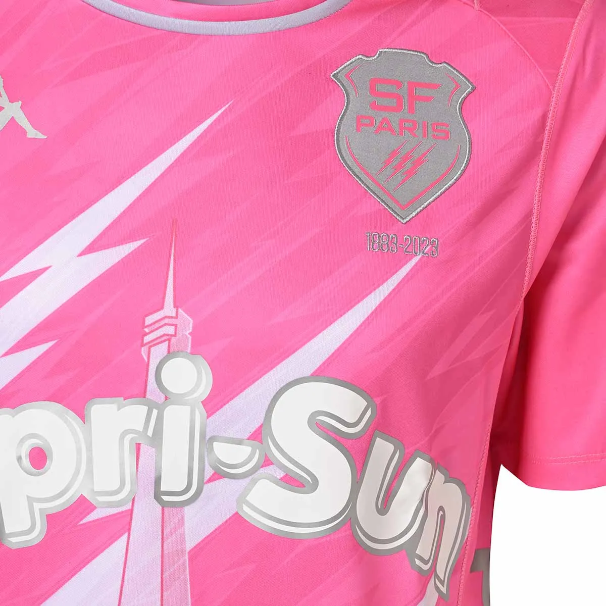 Maillot Kombat Home Stade Franais Paris 23/24 Rose Homme
