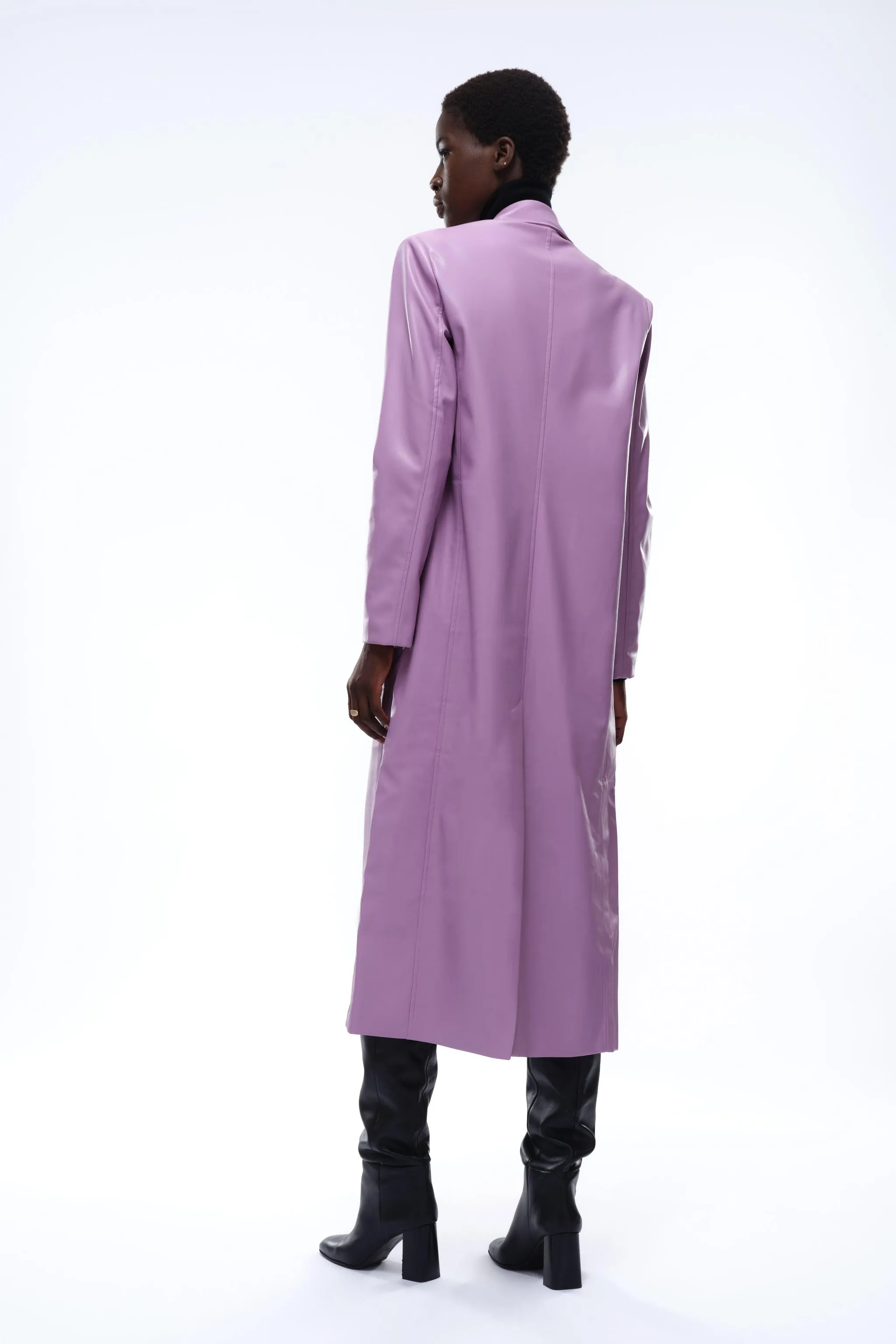 Manteau En Similicuir