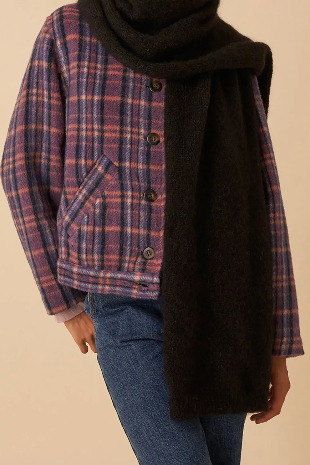 manteau neoma carreaux daisy