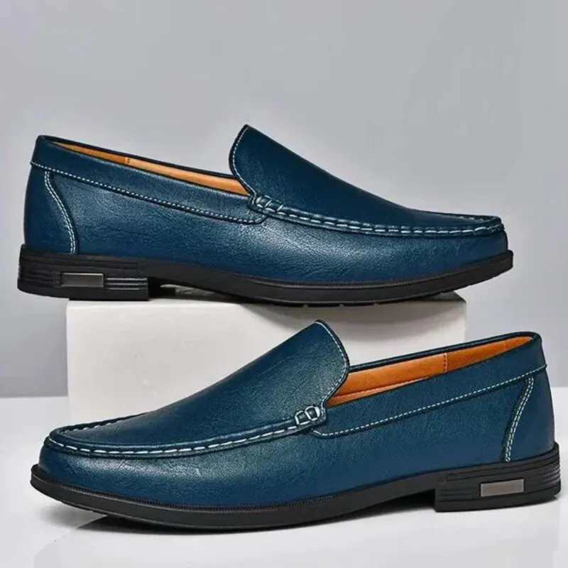 Mario | Mocassins italiens en cuir véritable
