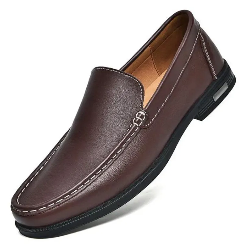 Mario | Mocassins italiens en cuir véritable