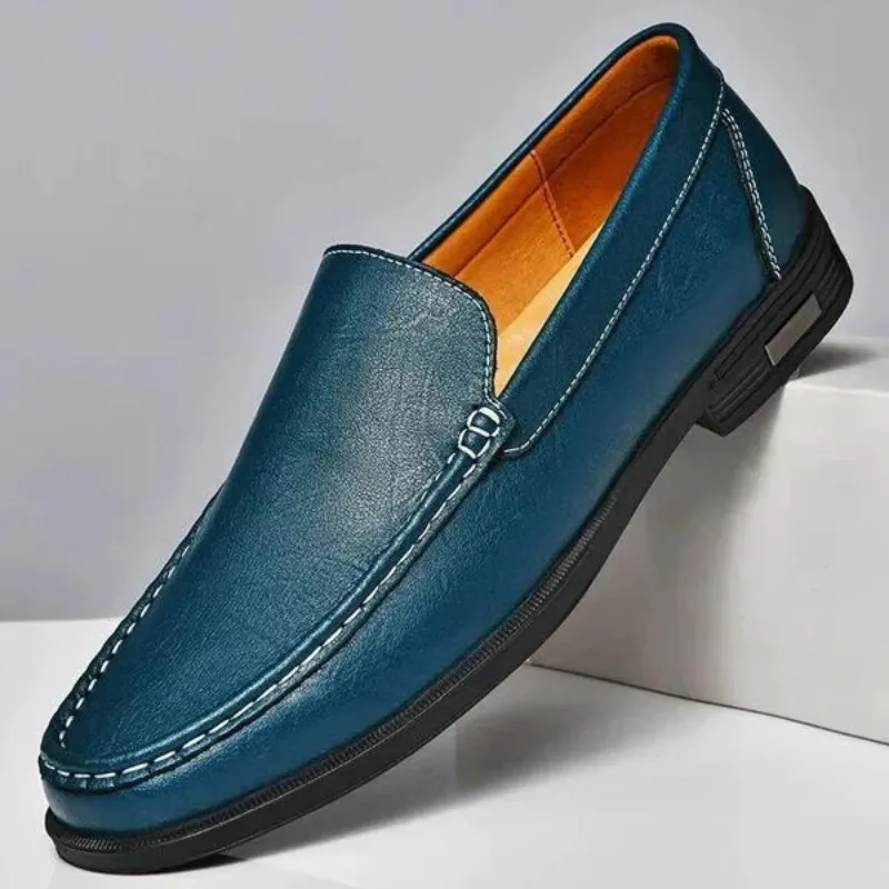 Mario | Mocassins italiens en cuir véritable