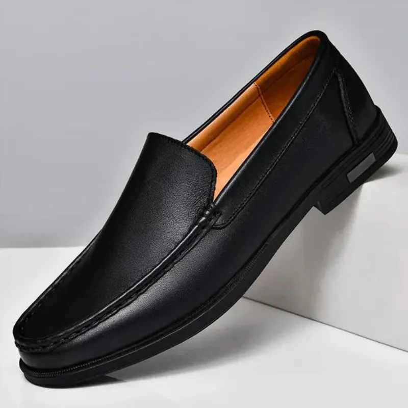 Mario | Mocassins italiens en cuir véritable