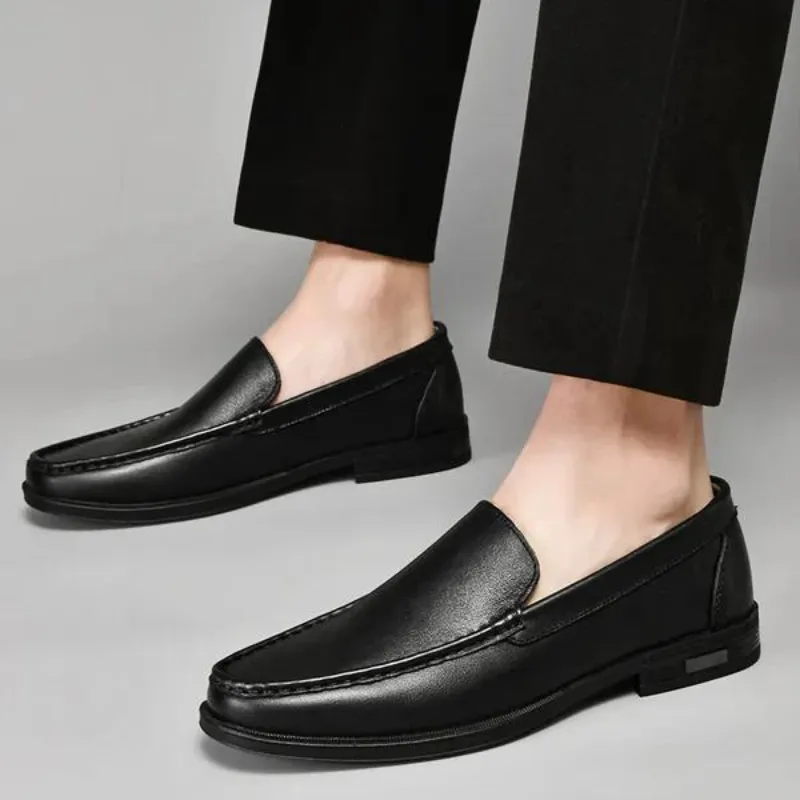 Mario | Mocassins italiens en cuir véritable