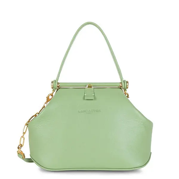 Mini sac à main Studio Dream Cuir Jade | Lancaster - Gandy.fr