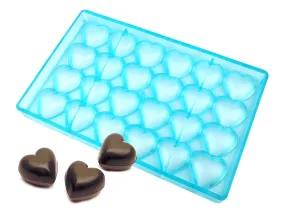 Moule chocolat - 24 petits coeurs