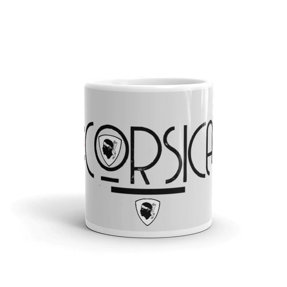 Mug Blanc Brillant Corsica