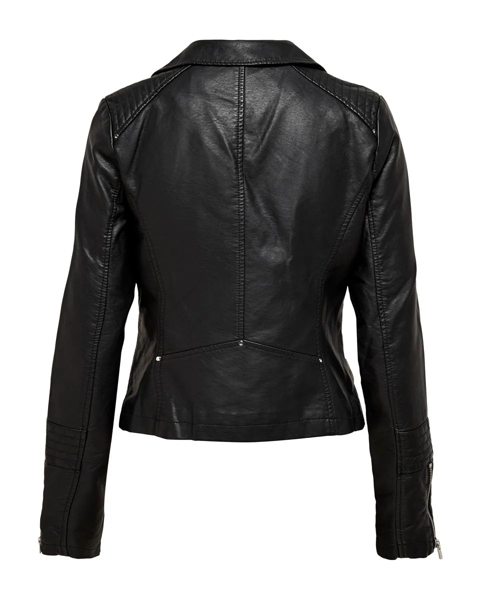 ONLGEMMA FAUX LEATHER BIKER OTW NOOS