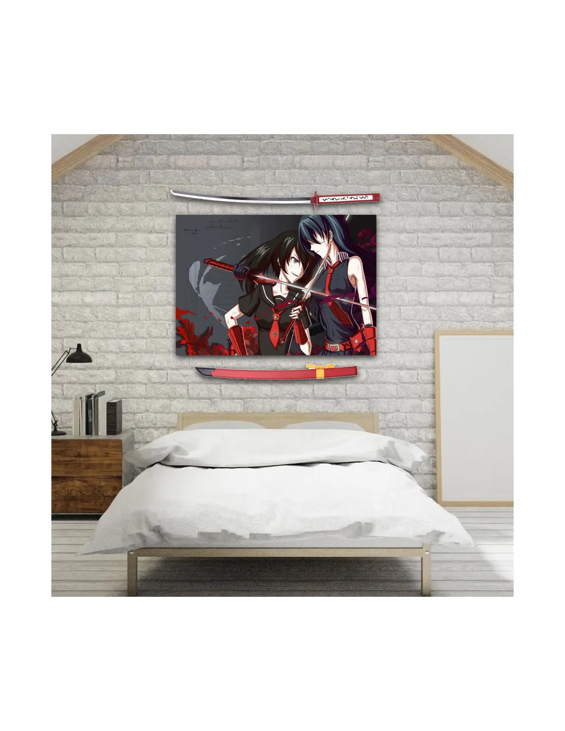 Pack One Cut Killer Banner + Katana : Murasame, Night Raid, De Akame Ga Kill ⚔️
