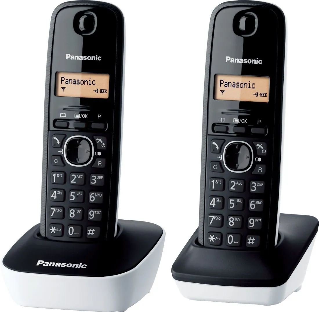 Panasonic KX-TG1612 Noir et Blanc Reconditionné