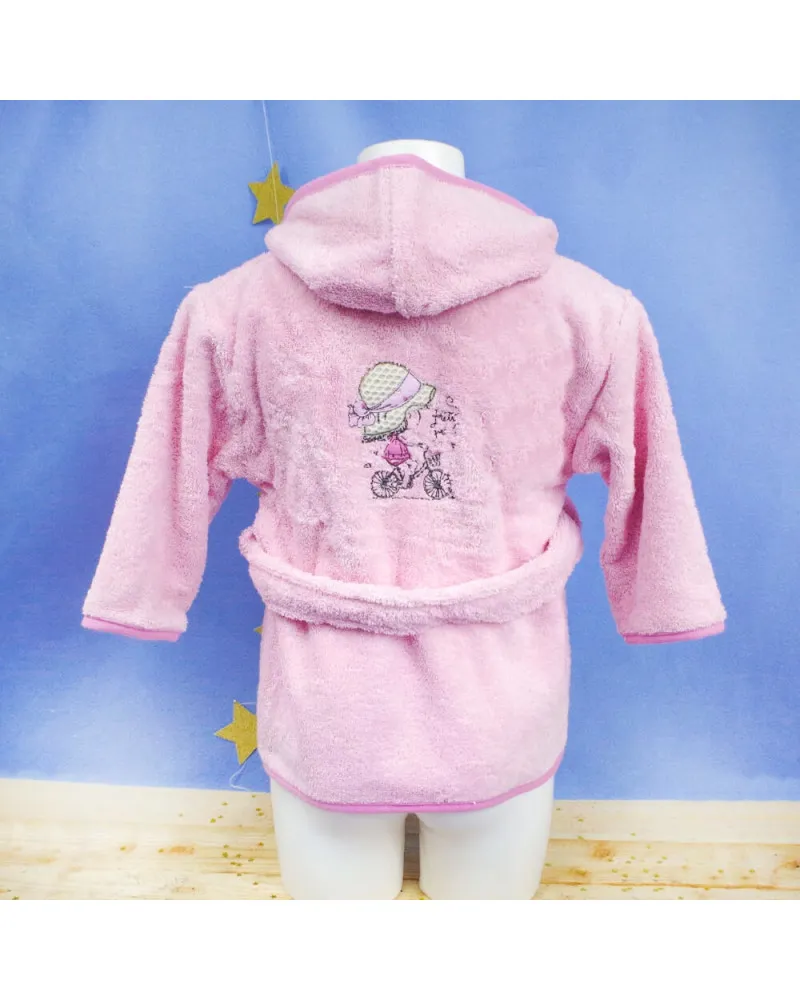 Peignoir de bain Jade 6 ans personnalisé