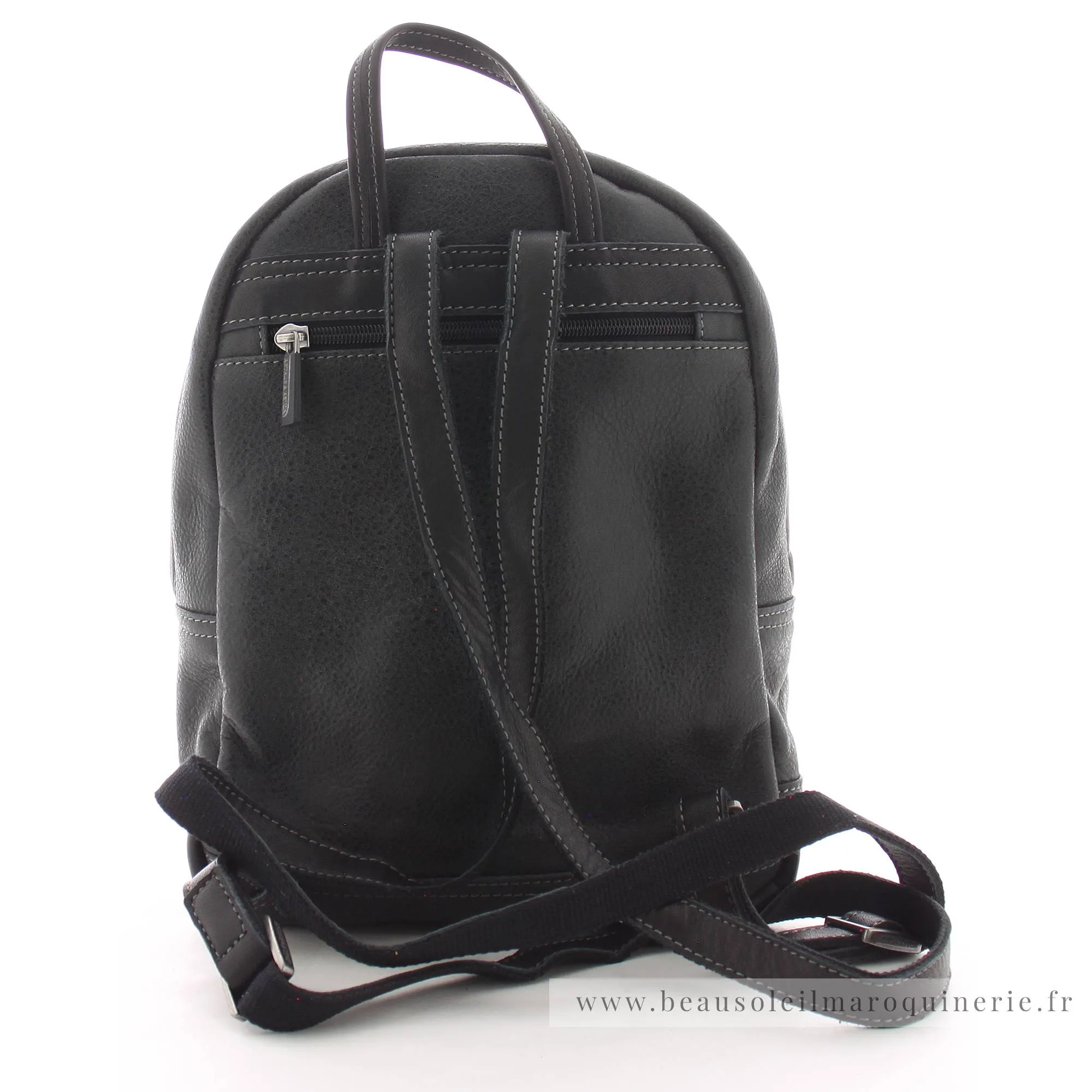 Petit Sac à Dos Double Homme Arthur Aston Cuir 158-19