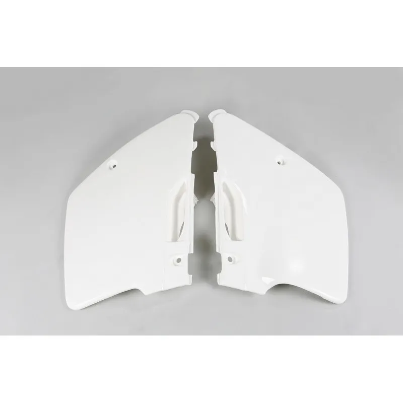 PLAQUES LATERALES KX 125-250 94-98 BLANC KX:78226712 - piecemotoquad