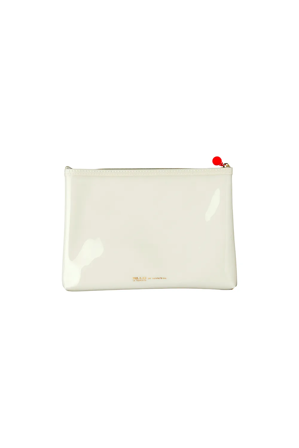 Pochette plate transparente motifs coeurs et Nounette