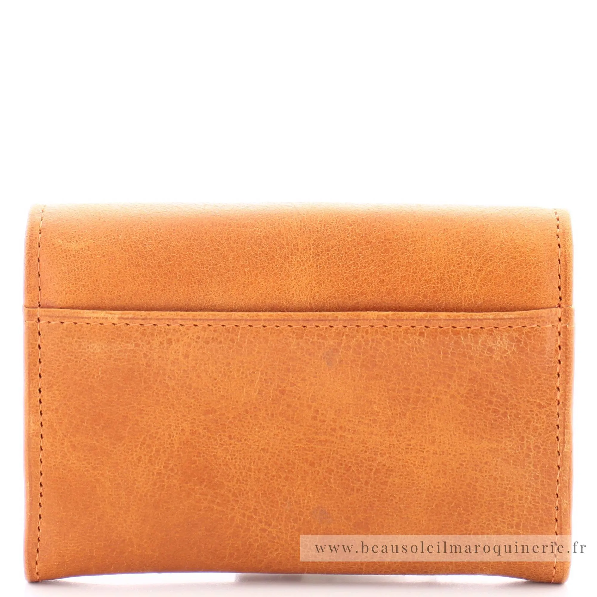 Porte-Monnaie Femme Arthur & Aston Rose Cuir huilé 1252-165