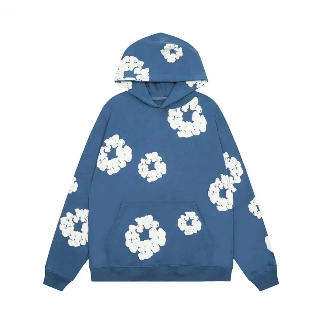 Quentinevin | Sweat  Capuche Chaud Imprimé Floral Pour Femme | Hiver