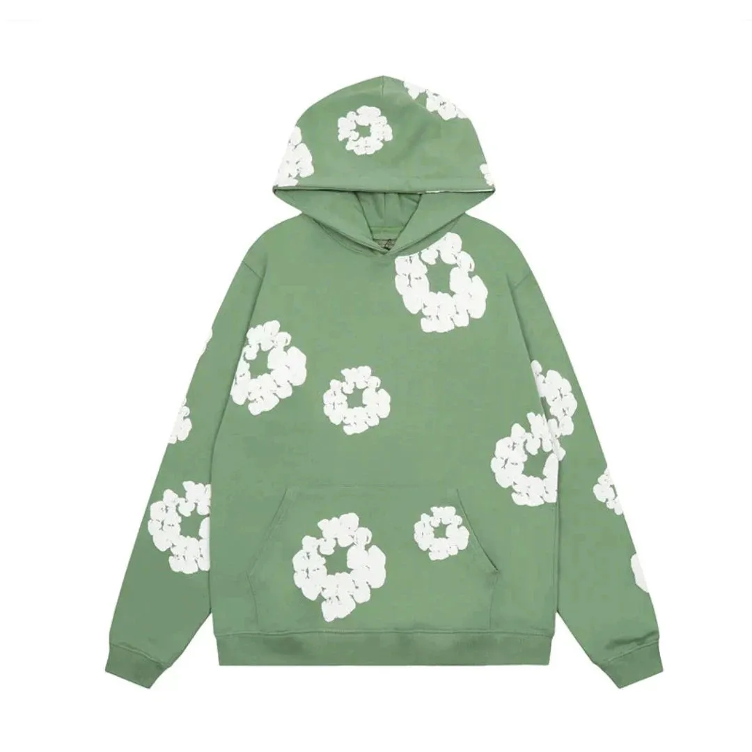 Quentinevin | Sweat  Capuche Chaud Imprimé Floral Pour Femme | Hiver