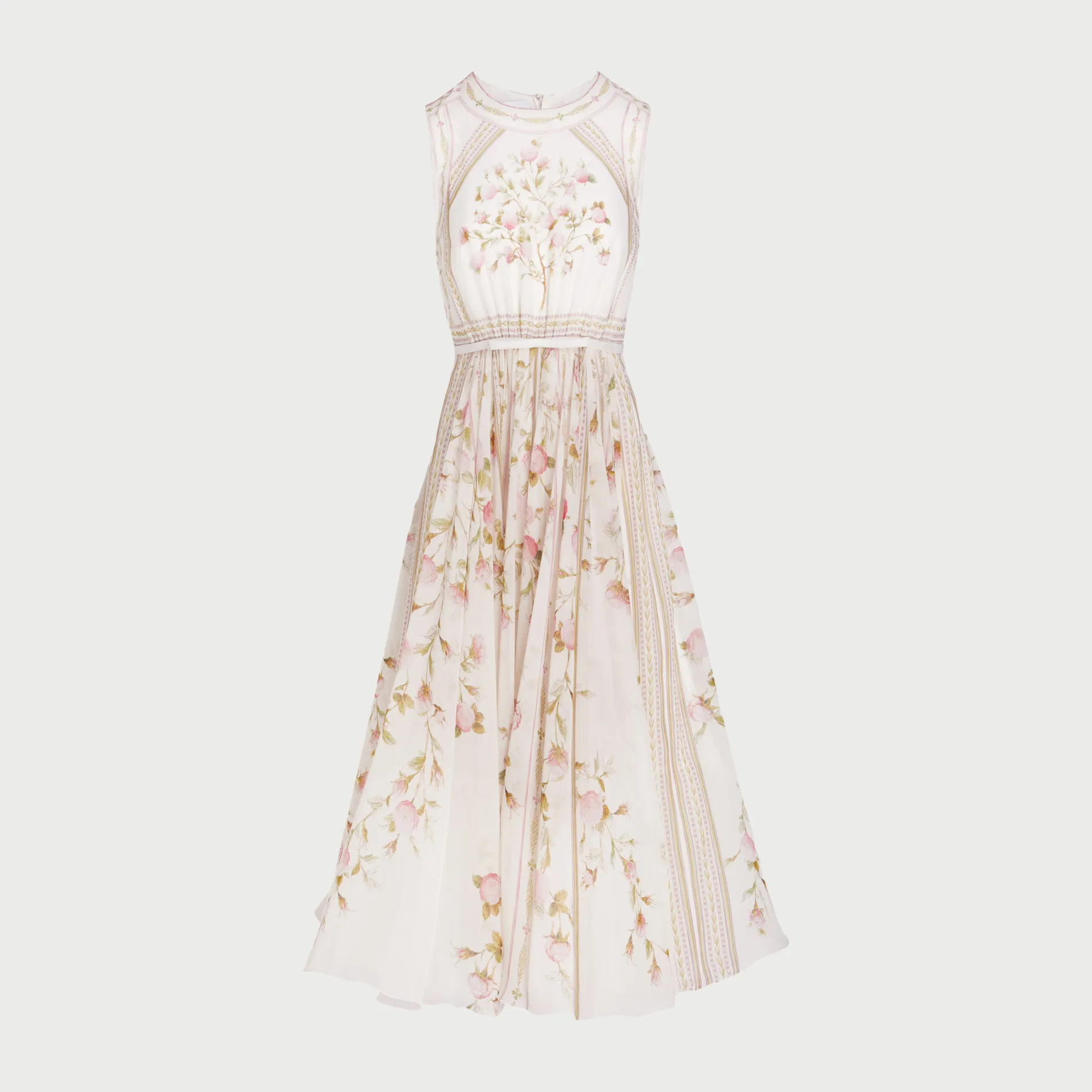 Robe longuette en soie Papier Peint