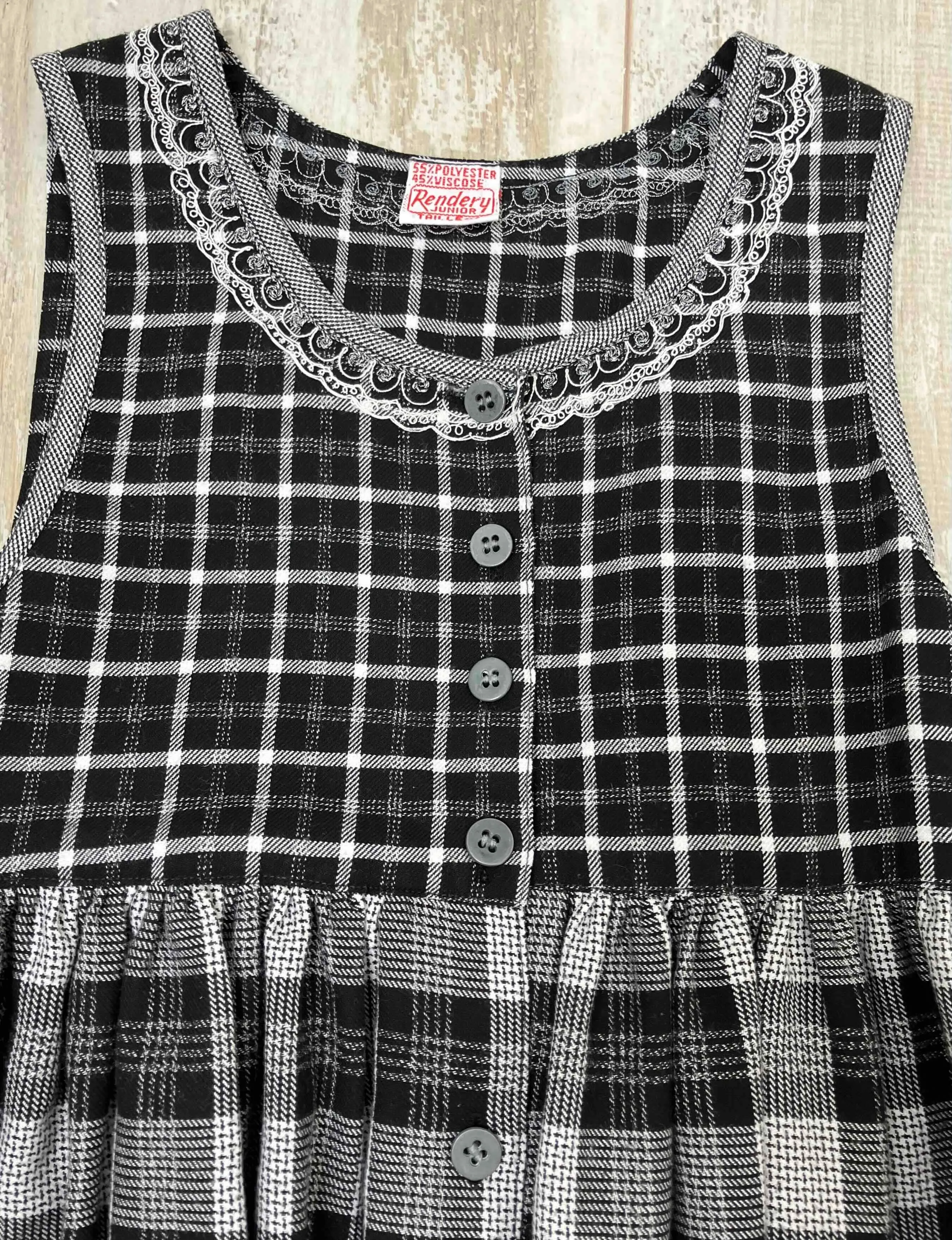 Robe à carreaux