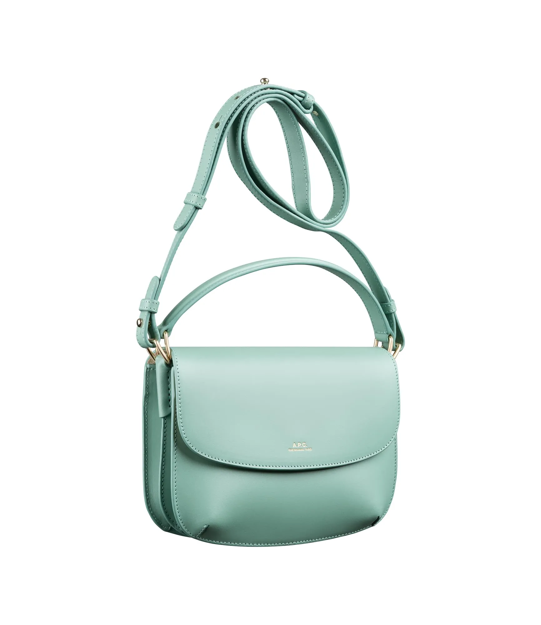 Sac Sarah Shoulder Mini Jade | A.P.C.