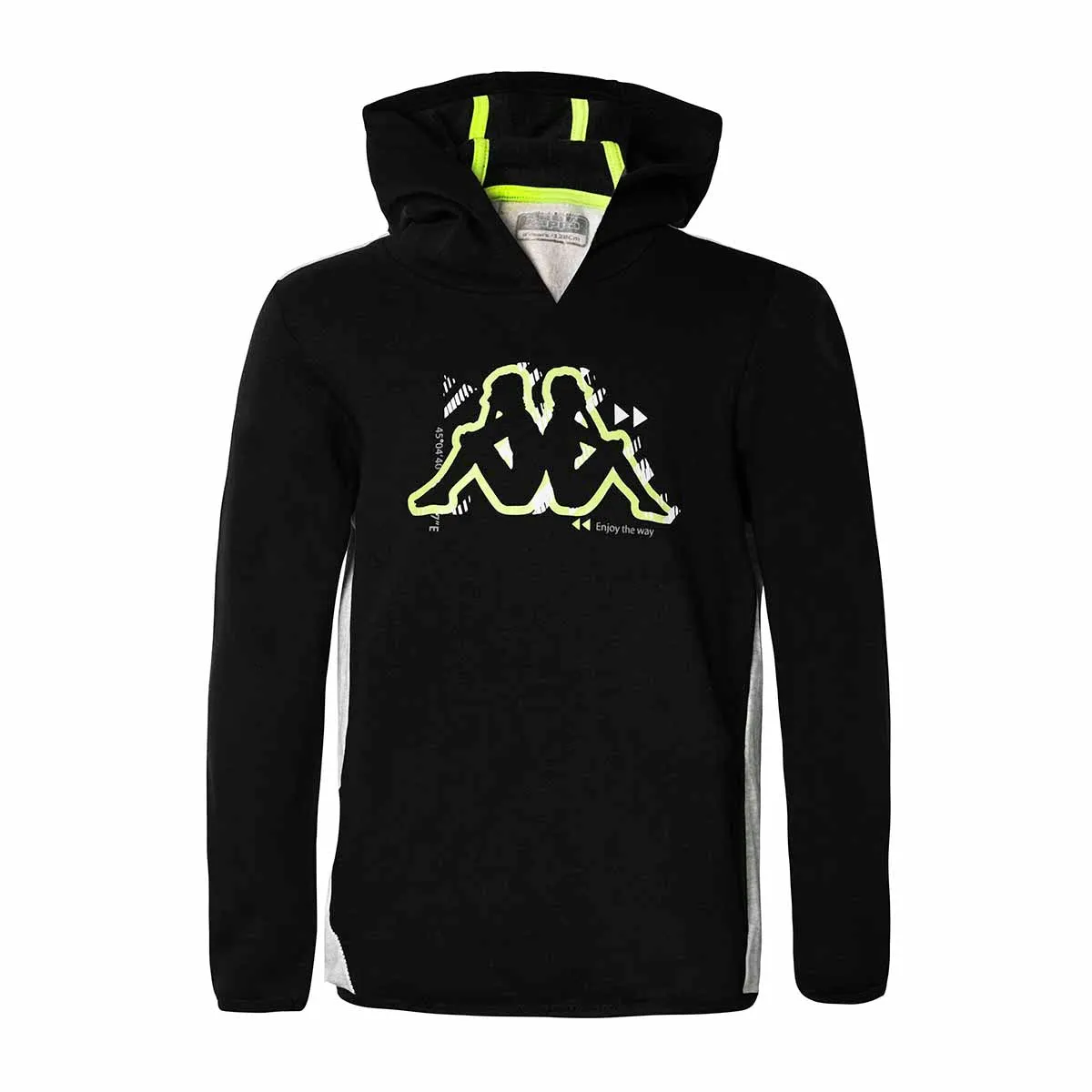 Sweat-shirt à capuche enfant Bazilo Noir