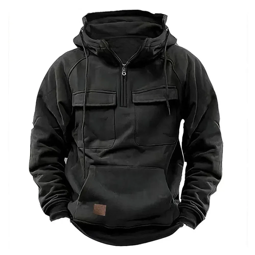 Sweat tactique à capuche pour hommes - Luke