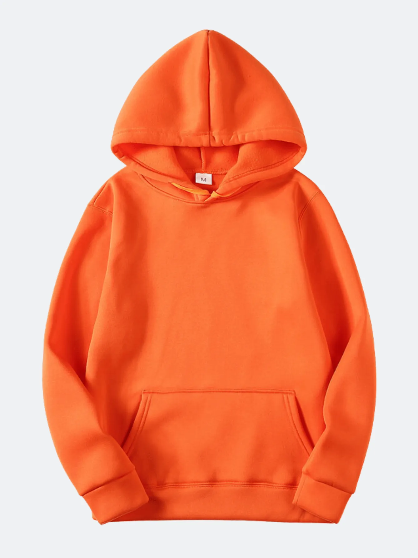 Sweat à Capuche Décontracté De Couleur Unie