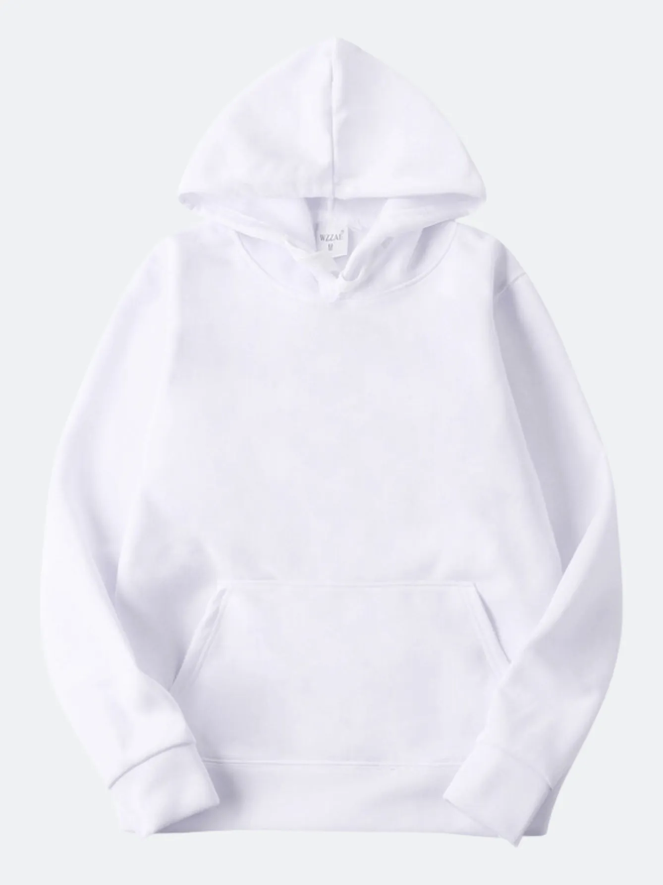 Sweat à Capuche Décontracté De Couleur Unie