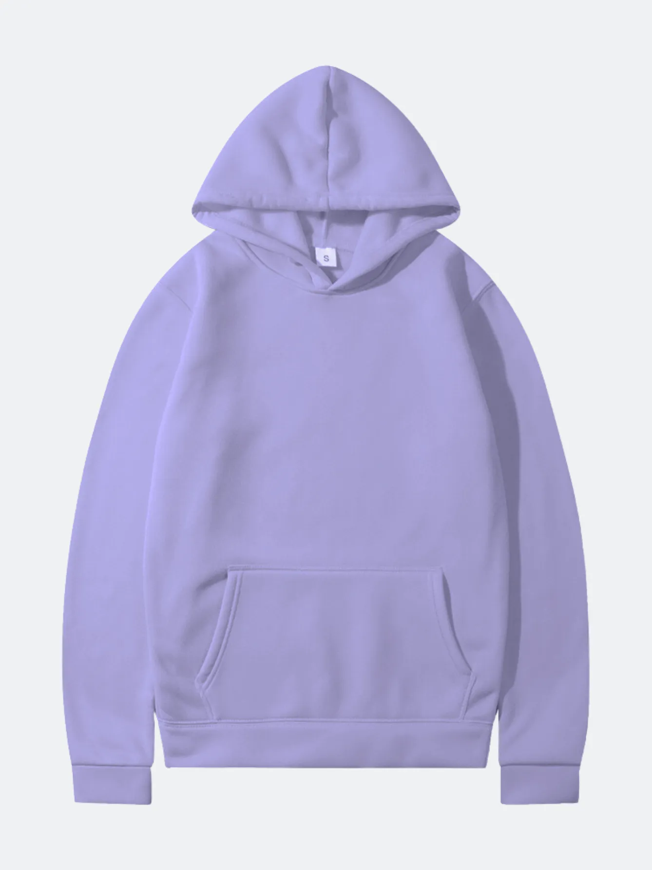 Sweat à Capuche Décontracté De Couleur Unie