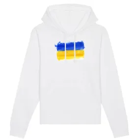 Sweat à capuche Ukraine Drapeau